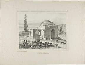 Mariah Tomb, Bachtcheh-Seraï, Crimea, August 21, 1837, 1838, Denis Auguste Marie Raffet (French,