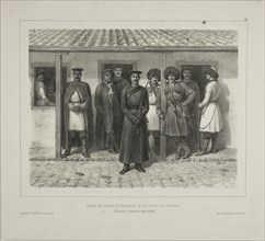 Cossack Bodyguards of the Line, Kuban, Taman, Détroit de Yéni-Kaleb, October 9, 1837, 1846, Denis