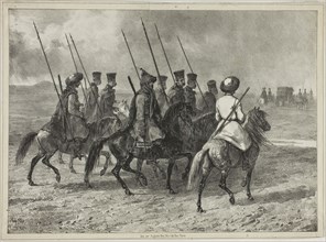 Cossack Escort to the Border of Kuban, Taman (Central Russia), October 11, 1837, 1838, Denis