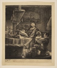 Jan Uytenbogaert, Receiver-General (The Goldweighter), 1639, Rembrandt van Rijn, Dutch, 1606-1669,