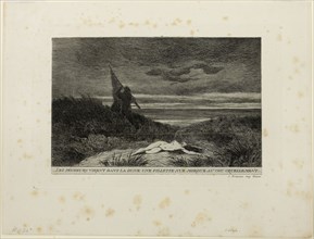The Werewolf, c. 1867, Félicien Rops (Belgian, 1833-1898), Edmond de Schampheleer (Belgian,