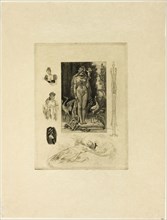 A Document on the Impotence of Love, 1894, Félicien Rops, Belgian, 1833-1898, Belgium,
