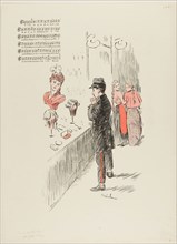 Le Petit Potach, published August 18, 1893, Théophile-Alexandre Steinlen, French, born Switzerland,