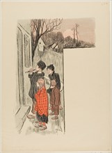 Les Petiots, published October 27, 1893, Théophile-Alexandre Steinlen, French, born Switzerland,