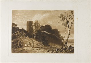Winchelsea, Sussex, plate 42 from LIber Studiorum, published April 23, 1812, Joseph Mallord William