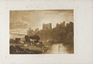 River Wye, plate 48 from Liber Studiorum, published May 23, 1812, Joseph Mallord William Turner