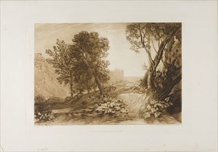 Solitute, plate 53 from Liber Studiorum, published May 12, 1814, Joseph Mallord William Turner
