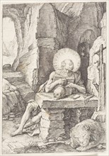 Saint Jerome, 1500/99, Raphael de Mey, German, active 16th century, in imitation of, Lucas van