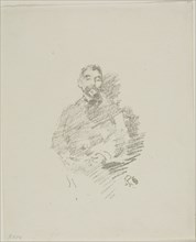 Stéphane Mallarmé, 1892, James McNeill Whistler, American, 1834-1903, United States, Transfer