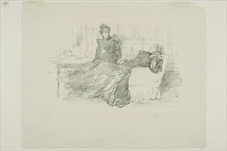 The Sisters, 1894/95, James McNeill Whistler, American, 1834-1903, United States, Transfer