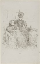 Mother and Daughter [La Mère Malade], 1897, James McNeill Whistler, American, 1834-1903, United