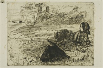 Nursemaid and Child, 1859, James McNeill Whistler, American, 1834-1903, United States, Etching with