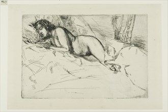 Venus, 1859, James McNeill Whistler, American, 1834-1903, United States, Etching and drypoint with