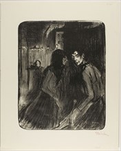 Arguing Prostitutes, 1895, Théophile-Alexandre Steinlen, French, born Switzerland, 1859-1923,