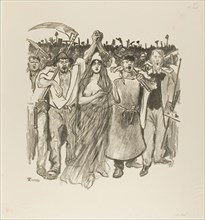 March 18, March 1894, Théophile-Alexandre Steinlen (French, born Switzerland, 1859-1923), printed