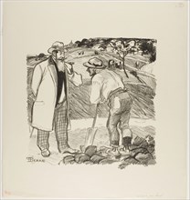 The Field Inspector, April 1894, Théophile-Alexandre Steinlen, French, born Switzerland, 1859-1923,