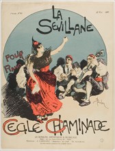 Overture for The Woman from Seville, for Piano, by Cecile Chaminade, published May 18, 1889,