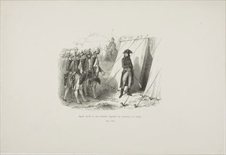 After Lodi, he is named corporal upon returning to camp, published 1839, Quartley (19th century),