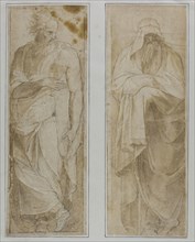 Standing Prophet or Apostle, n.d., after Pellegrino Tibaldi (Italian, 1527-1596), and Perino del