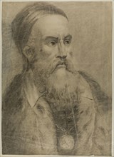 Self-Portrait, n.d., after Tiziano Vecellio, called Titian, Italian, c. 1488-1576, Italy, Black