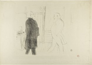 Antoine and Gémier, in Une Faillite, 1893, Henri de Toulouse-Lautrec, French, 1864-1901, France,