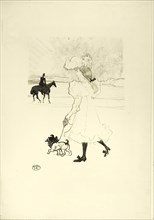 Au Bois, 1899, Henri de Toulouse-Lautrec, French, 1864-1901, France, Lithograph on cream wove
