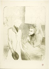 Brandès and le Bargy, in Les Cabotins, 1894, Henri de Toulouse-Lautrec, French, 1864-1901, France,