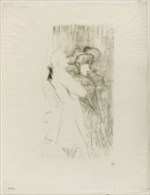 Lender and Auguez in La Chanson de Fortunio, 1895, Henri de Toulouse-Lautrec, French, 1864-1901,