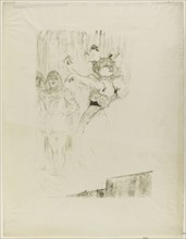 Lender Dancing the Bolero in Chilpéric, 1895, Henri de Toulouse-Lautrec, French, 1864-1901, France,