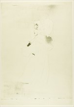Miss May Belfort (large plate), 1895, Henri de Toulouse-Lautrec, French, 1864-1901, France, Color