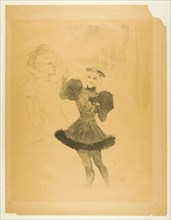 Lender and Lavallière, in Le Fils de L’Arétin, 1895, Henri de Toulouse-Lautrec, French, 1864-1901,