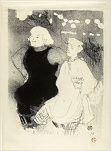 At the Moulin Rouge: the Franco-Russian Alliance, 1893, published 1894, Henri de Toulouse-Lautrec,