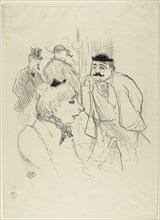 The Stalk—Moulin Rouge, 1894, Henri de Toulouse-Lautrec, French, 1864-1901, France, Lithograph on