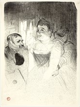 Judic, 1894, Henri de Toulouse-Lautrec, French, 1864-1901, France, Lithograph on cream wove paper,