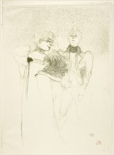 Mademoiselle Lender, in Madam Satan, 1893, Henri de Toulouse-Lautrec, French, 1864-1901, France,