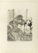 Le Margoin (Mademoiselle Louise Blouet), 1900, Henri de Toulouse-Lautrec, French, 1864-1901,