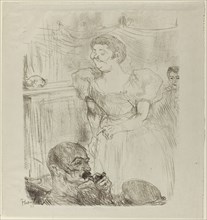 Di ti Fellow, English Singer in a Café-Concert, 1898, Henri de Toulouse-Lautrec, French, 1864-1901,