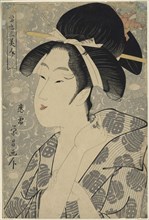 Three Beauties of Our Time (Tosei san bijin), n.d., Chokosai Eisho, Japanese, active 1780-1800,