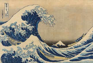 Under the Wave off Kanagawa (Kanagawa oki nami ura), also known as The Great Wave, from the series