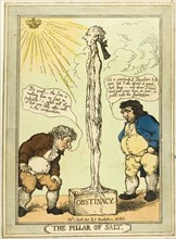 The Pillar of Salt, published April 11, 1805, Thomas Rowlandson, English, 1756-1827, England,