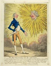 The Ex-Minister and the Meteor, published April 13, 1804, Charles WIlliams (English, active