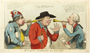 John Bull Humbugg’d Alias both Ear’d, published May 12, 1794, Isaac Cruikshank (English,