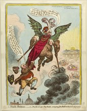Le Diable-Boiteux, published Feburary 8, 1806, James Gillray (English, 1756-1815), published by