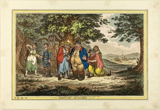 Fortune-Hunting, published November 20, 1804, James Gillray (English, 1756-1815), published by