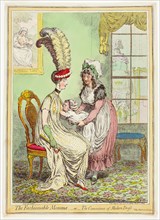 The Fashionable Mamma, or, The Convenience of Modern Dress, published February 15, 1796, James