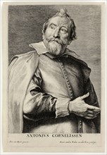 Antoon Cornelissen, 1630/45, Lucas Emil Vorsterman (Flemish, 1595-1675), after Anthony van Dyck