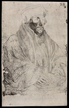 Desiderius Erasmus, 1630/33, Anthony van Dyck (Flemish, 1599-1641), after Hans Holbein, the Younger