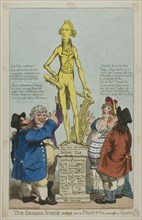 The Brazen Image Erected on a Pedestal Wrought by Himself, published May 29, 1802, Charles WIlliams