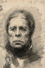 Jean-Auguste-Dominique Ingres, 1865, Henri Fantin-Latour (French, 1836-1904), after Alphonse