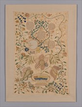 Sampler, 1795, United States, Pennsylvania, Philadelphia, Pennsylvania, Linen, plain weave, cutwork